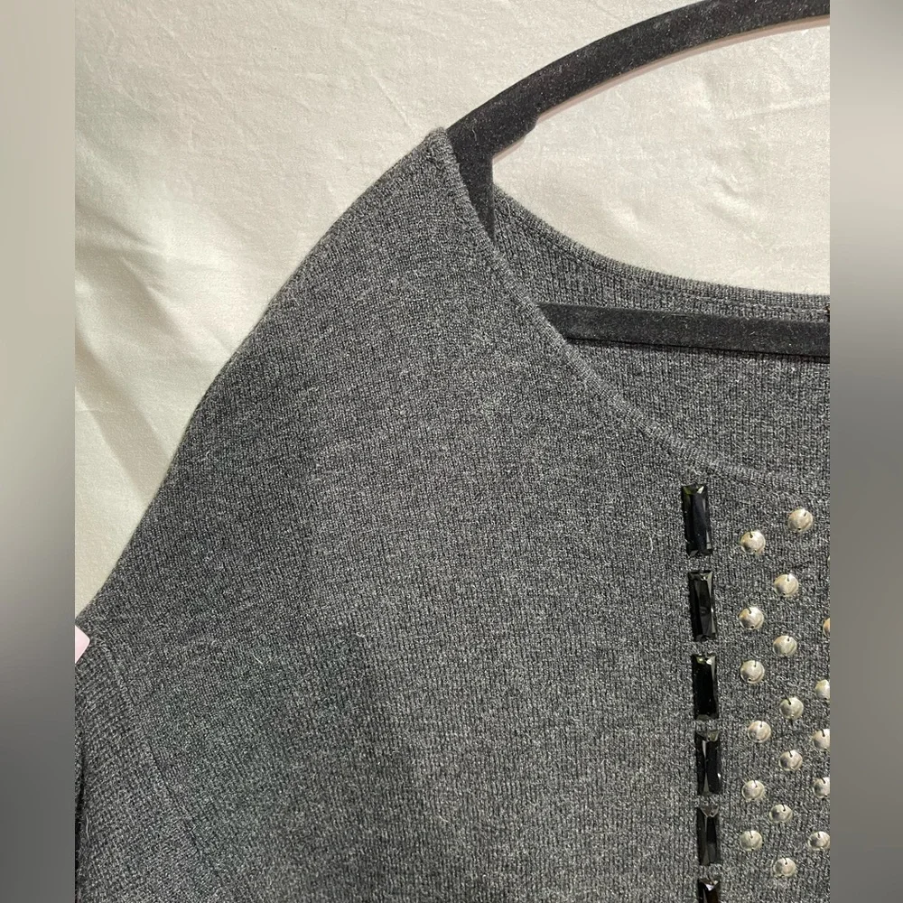 Adrienne Vittadini sweater black womens size X-Large - Picture 3 of 11